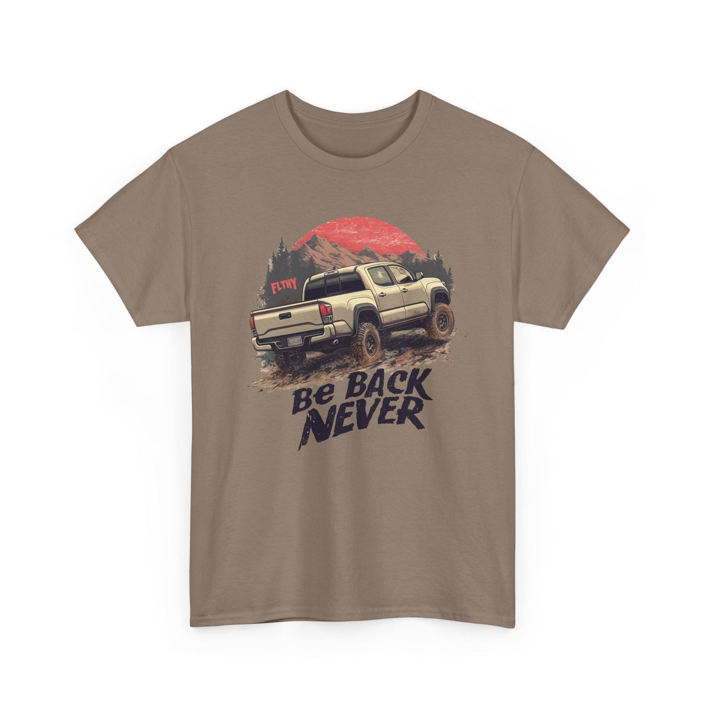 Be Back Never Sierra Sunset Tee