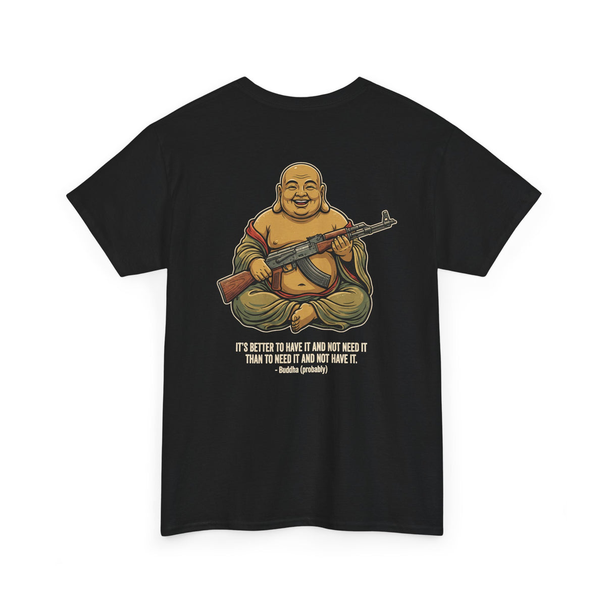 Strapped Buddha Tee