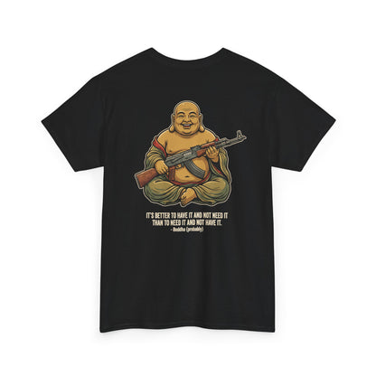 Strapped Buddha Tee