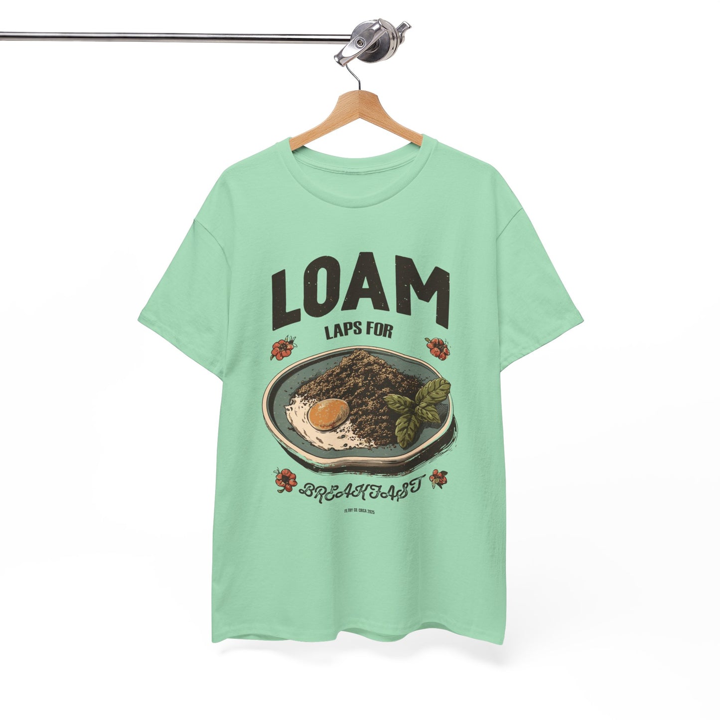 Loam Laps For Breakfast Tee