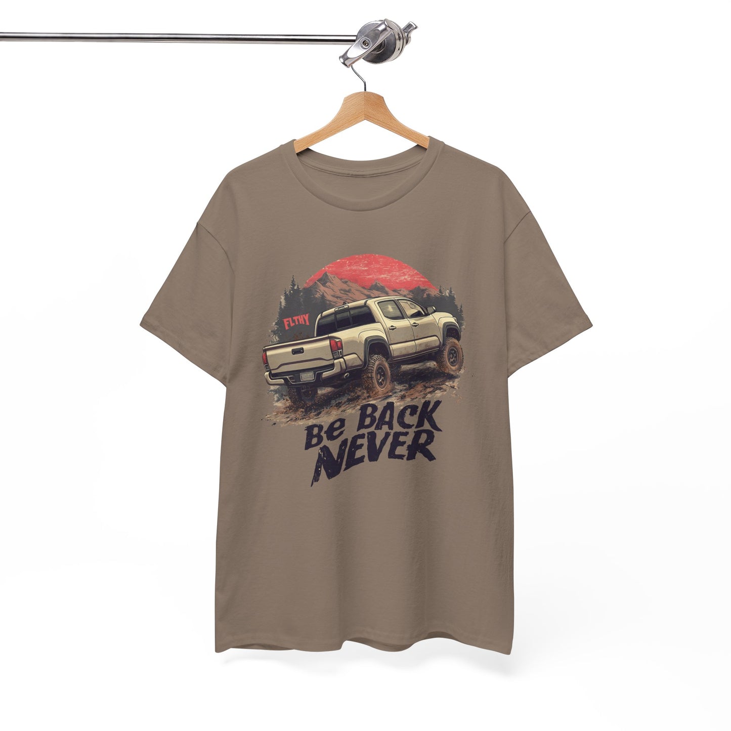Be Back Never Sierra Sunset Tee
